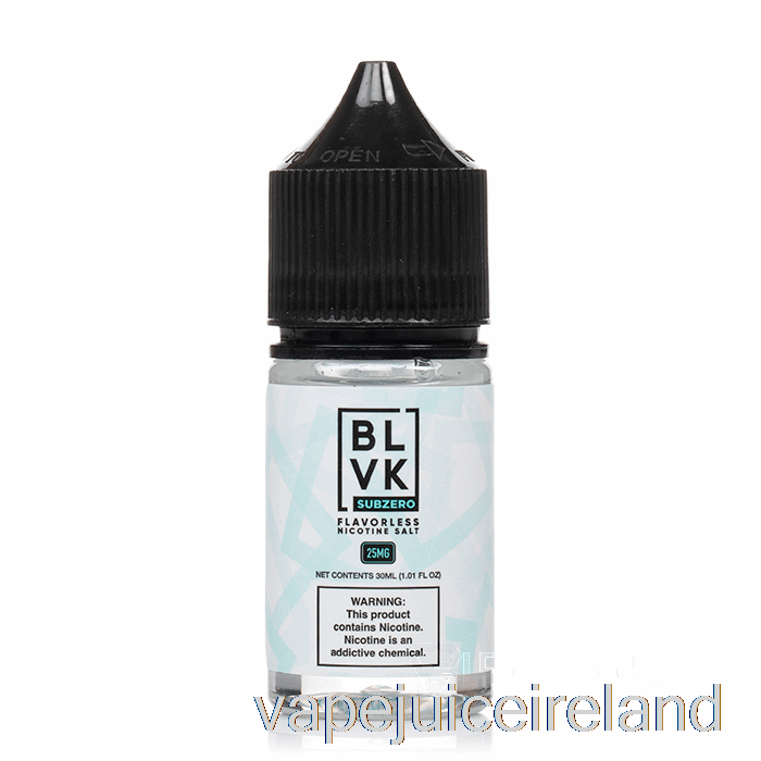 Vape Flavours Sub Zero - BLVK Salts - 30mL 25mg